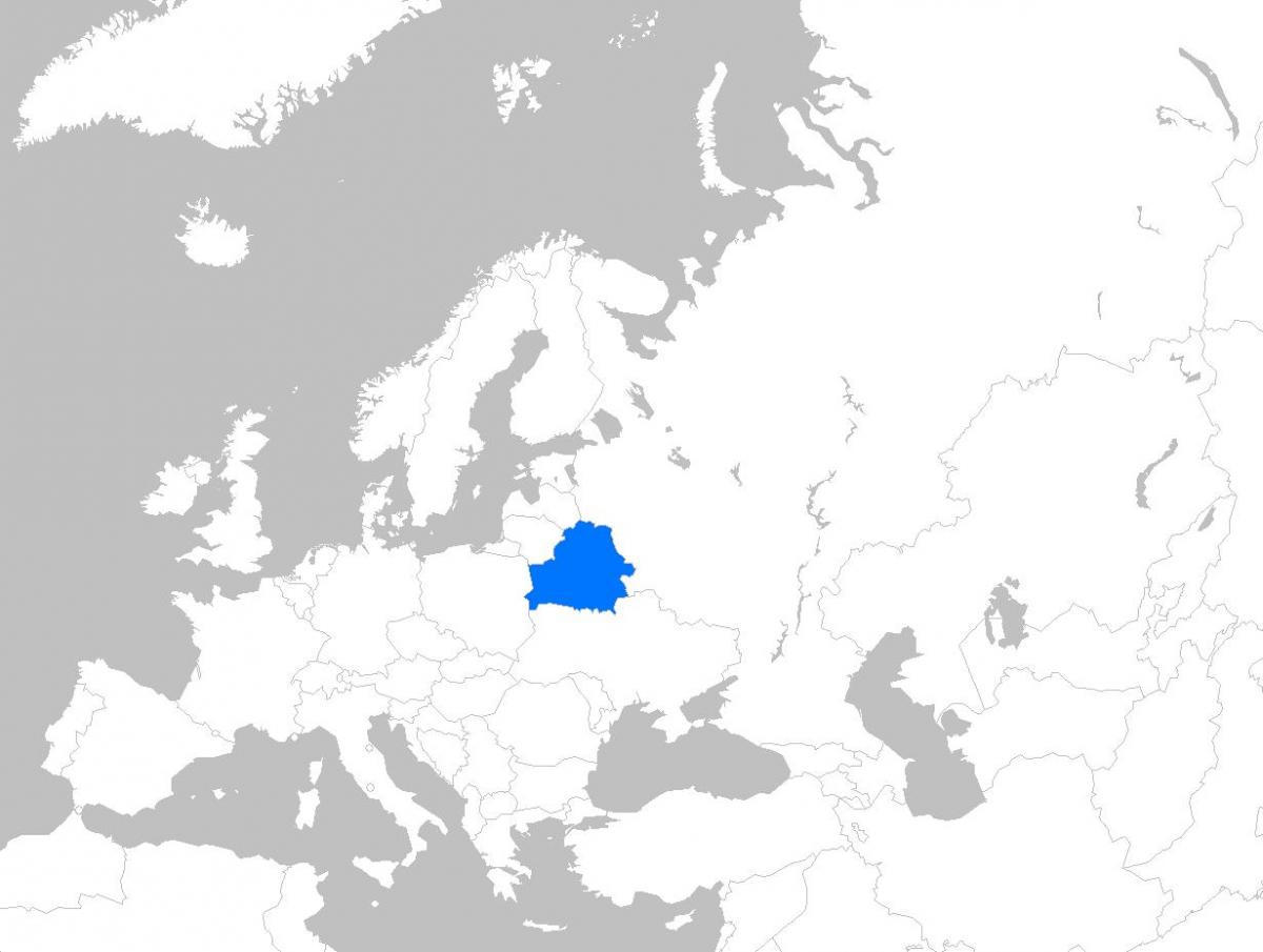 แผนที่ของเบลารุส Name ยุโรป